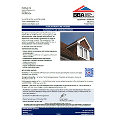 Certificate: BBA - Roofline