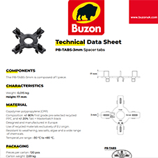 Technical Datasheet Tabs 3mm