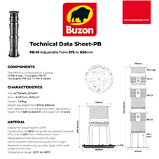 Technical Datasheet PB11 755-955mm