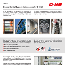Smoke Control System Maintenance by D+H UK