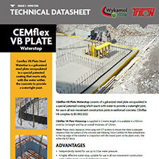 CEMflex VB PLATE Datasheet