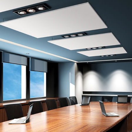 Serenity Cloud Ecopaint Suspended Acoustic Ceiling Panels