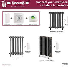 Connect your electric cast iron radiators to the internet