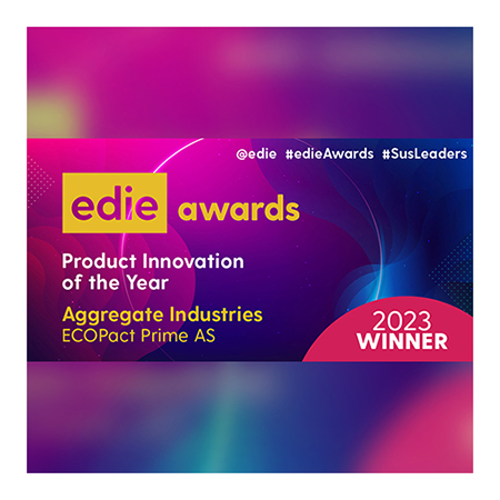 ECOPact Prime AS Named Product Innovation of the Year at edie Awards