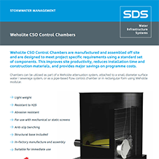Weholite CSO Control Chambers