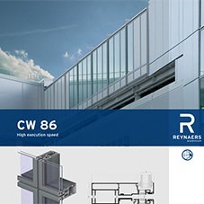 CW 86 Unitised Aluminium Curtain Wall