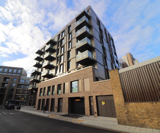 Sapphire balconies compliment Deptford Foundry’s premium apartments