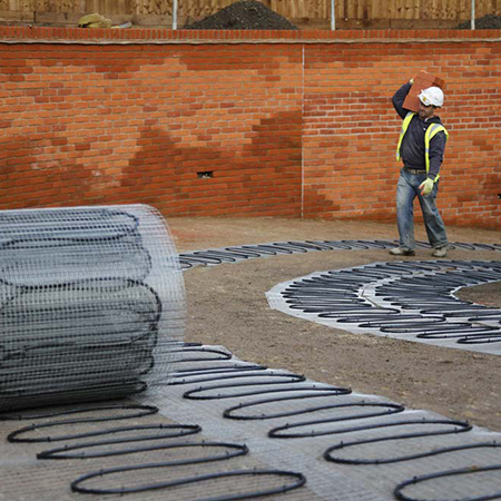 Snow Melting Mats  Heated Driveway Mats