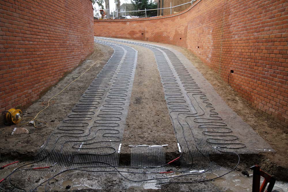 Heated Large Driveway Mats, Custom Sizes