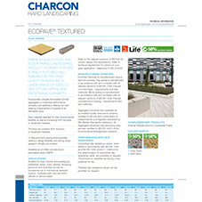 EcoPave® Textured Tech Data Sheet