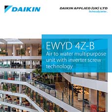 EWYD 4Z-D Air to water multipurpose unit with inverter screw technology