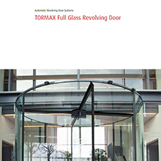 Full Glass Revolving Door