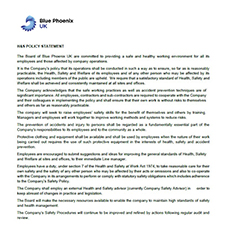 H&S Policy Statement