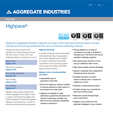 Highpave® Tech Data Sheet