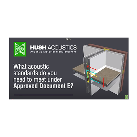 What acoustic standards do you have to meet with Approved Document E in England & Wales?
