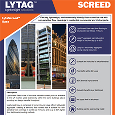 LytaScreed base Tech Data Sheet