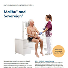 Malibu® height adjustable bath