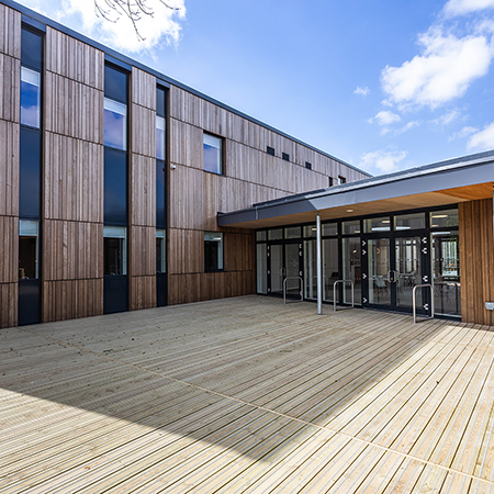 Anti Slip Timber Decking Adds Natural Aesthetic To Stansfeld Park