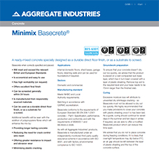 Basecrete® Tech Data Sheet