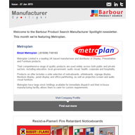Spotlight on Metroplan featuring Resist-a-Flame® fire retardant noticeboards and more