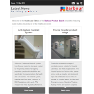 The Healthcare Edition: feat anti-ligature handrail systems, combination sluice sinks and more