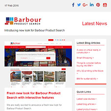Introducing a new look for Barbour Product Search, 3D printing and more