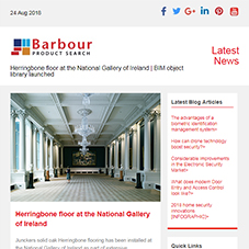 Herringbone floor at the National Gallery of Ireland | BIM object library launched