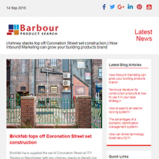 Chimney stacks top off Coronation Street set construction | How Inbound Marketing can grow your building products brand