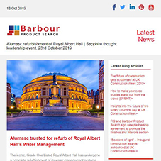 Alumasc refurbishment of Royal Albert Hall | Sapphire thought leadership event, 23rd October 2019