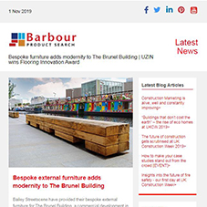 Bespoke furniture adds modernity to The Brunel Building | UZIN wins Flooring Innovation Award