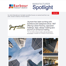 Our latest Manufacturer Spotlight newsletter focuses on Jaymart and their new CPD, hosted on Barbour Product Search.
