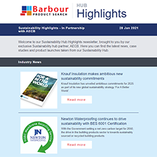 Sustainability Highlights - In Partnership with AECB | Latest news, articles and more