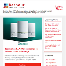 Best in class SAP efficiency ratings for Vaillant’s combi boiler range | Rawson now offers endless designs for Workplace carpets