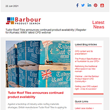 Tudor Roof Tiles announces continued product availability | Register for Alumasc WMS' latest CPD webinar