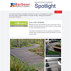 Manufacturer Spotlight | The Millboard Company and their unique, industry leading composite decking, cladding and subframe construction solutions.