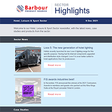 Hotel, Leisure & Sport Sector Highlights | Latest product news, blogs and case studies
