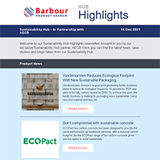 Sustainability Hub - In Partnership with AECB | Latest news, products and more