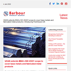 UKAS extends BBA’s ISO 45001 scope to cover base metals and fabricated metal products | Introducing Post Boxes UK