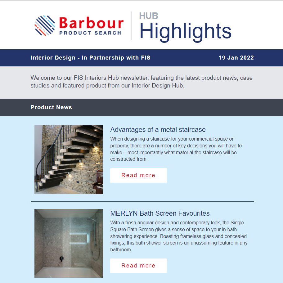 Interior Design - In Partnership with FIS | Latest news, products and more