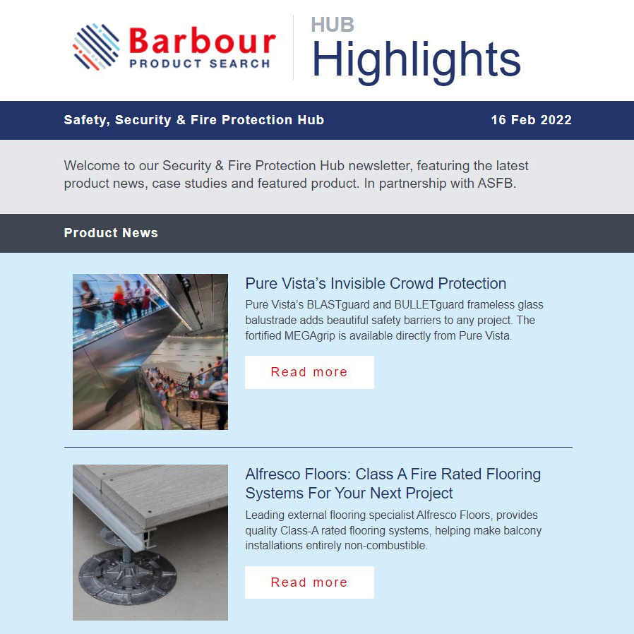 Safety, Security & Fire Protection Hub Highlights- In Partnership with ASFB