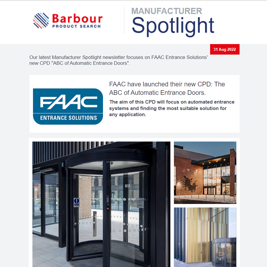 Manufacturer Spotlight |FAAC Entrance Solutions CPD