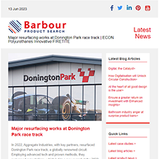 Major resurfacing works at Donington Park race track |  ECON Polyurethanes Innovative FIRETITE