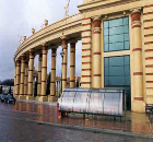 Trafford Shopping Mall, Manchester. Supply and installation of a Taxi waiting shelter.