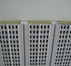 Noise a problem? Residentiel Vinyl Cladding have a new anti-noise baffle panel