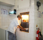 Stannah double-decker Microlift at O’Neill’s, Friar Street, Reading