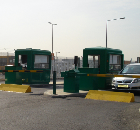 Europcar, airport car hire depot