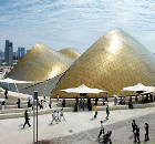 Sands of time: Foster's shell roof