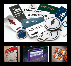 INTERSIGN interior and exterior signage systems