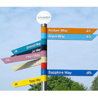 Zenith Fingerpost Signage - Aylesbury, Buckinghamshire