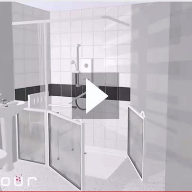 Contour Showers Level Access Adaptation